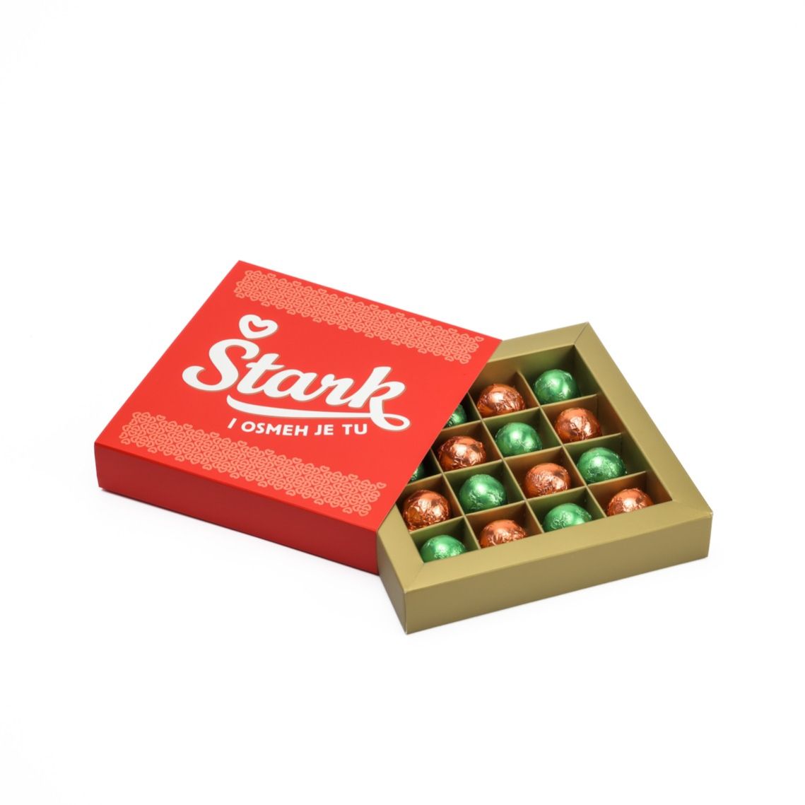 Štark crvena kutija MIX dezerata 190g