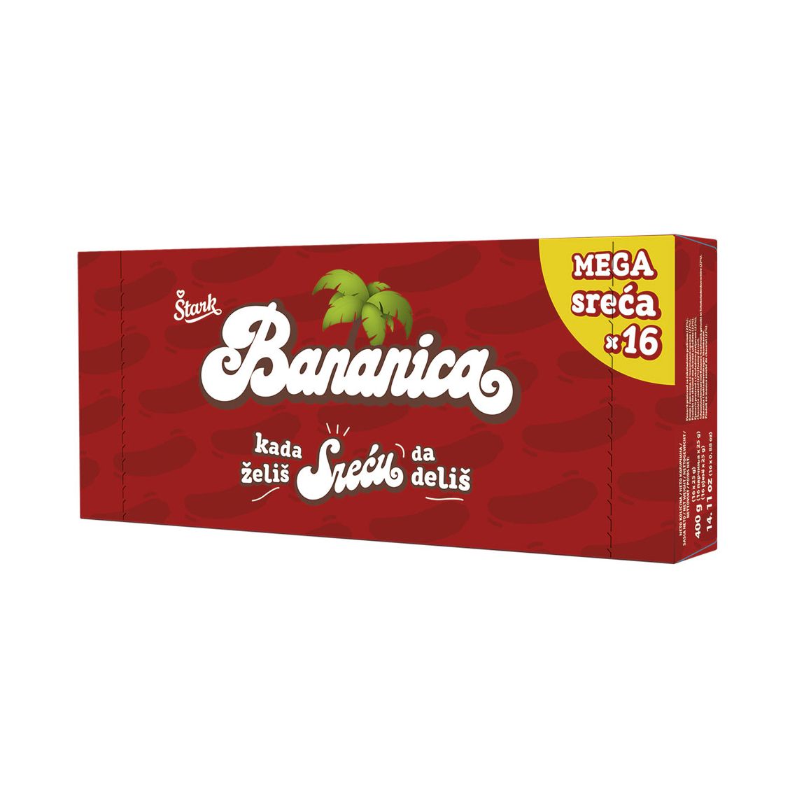 Bananica 400g