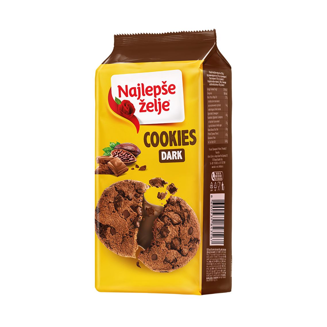 NŽ Dark Cookies čokolada 145g