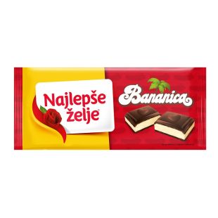 Najlepše želje Bananica 100g