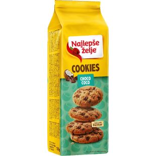 NŽ Cookies čokolada  kokos 135g