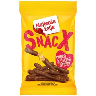 Najlepše želje SnacX slani 80g