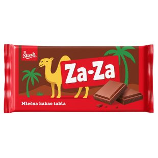ZA ZA mlečna kakao tabla 85g