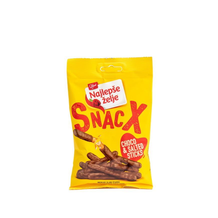 Najlepše želje SnacX slani 80g
