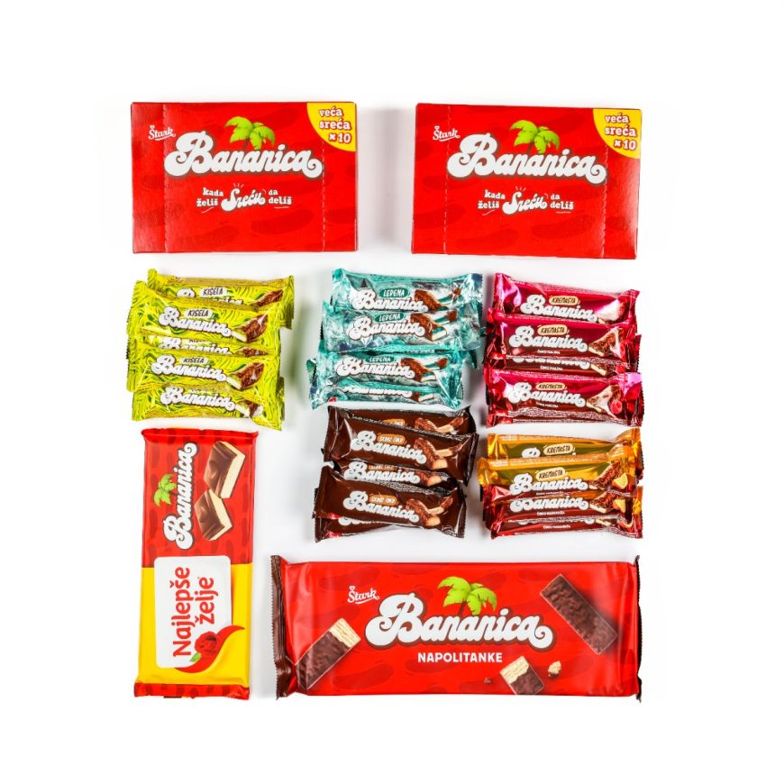 Bananica korpa Štark 1.584g