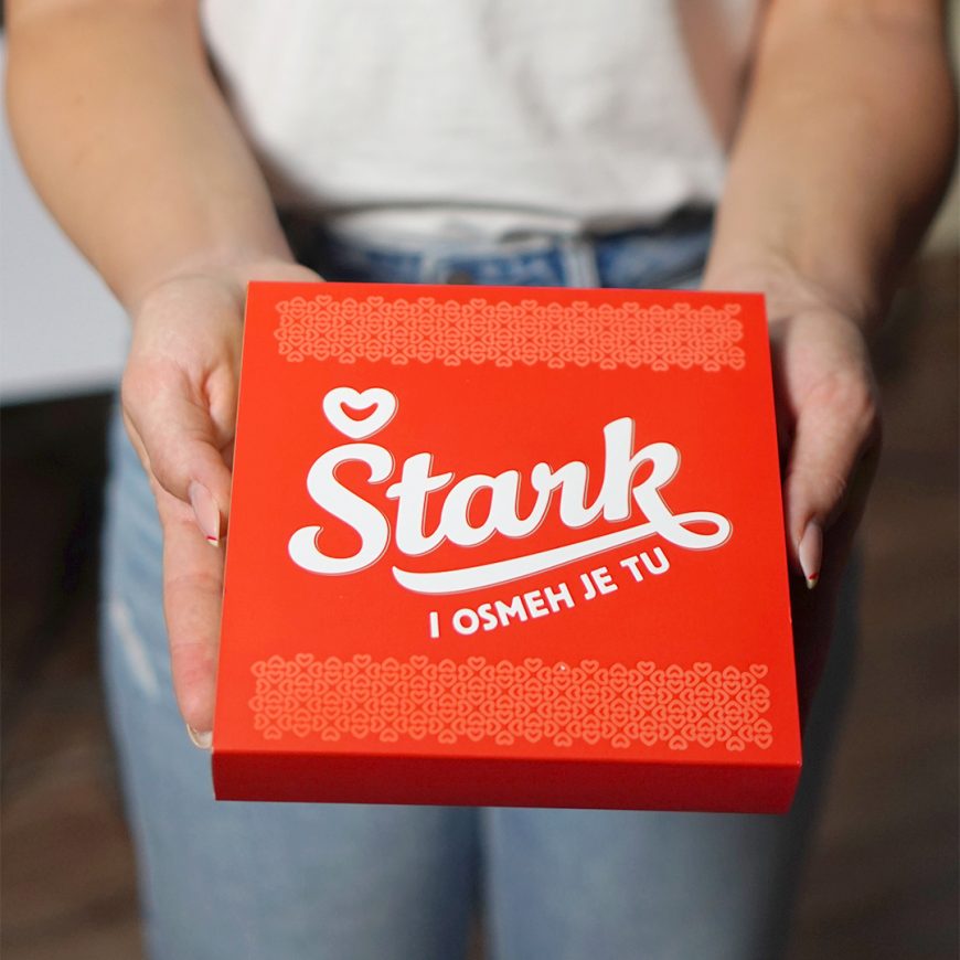 Štark crvena kutija MIX dezerata 190g