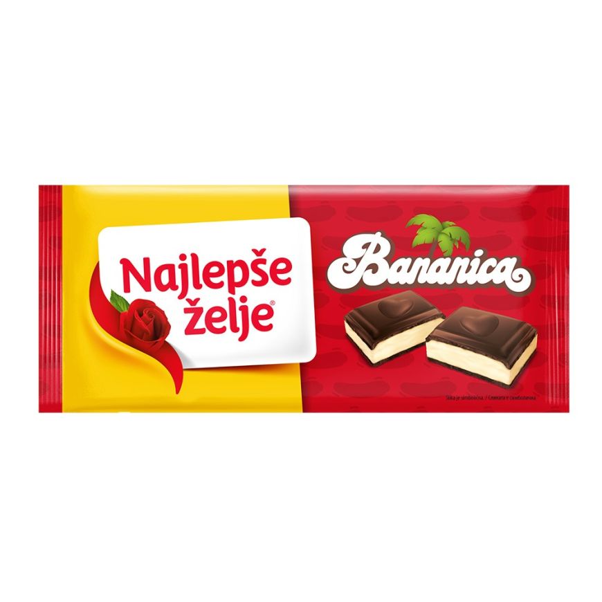 Najlepše želje Bananica 100g