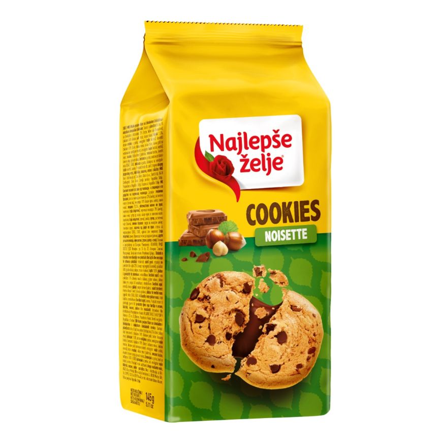 NŽ Cookies noisette 145g