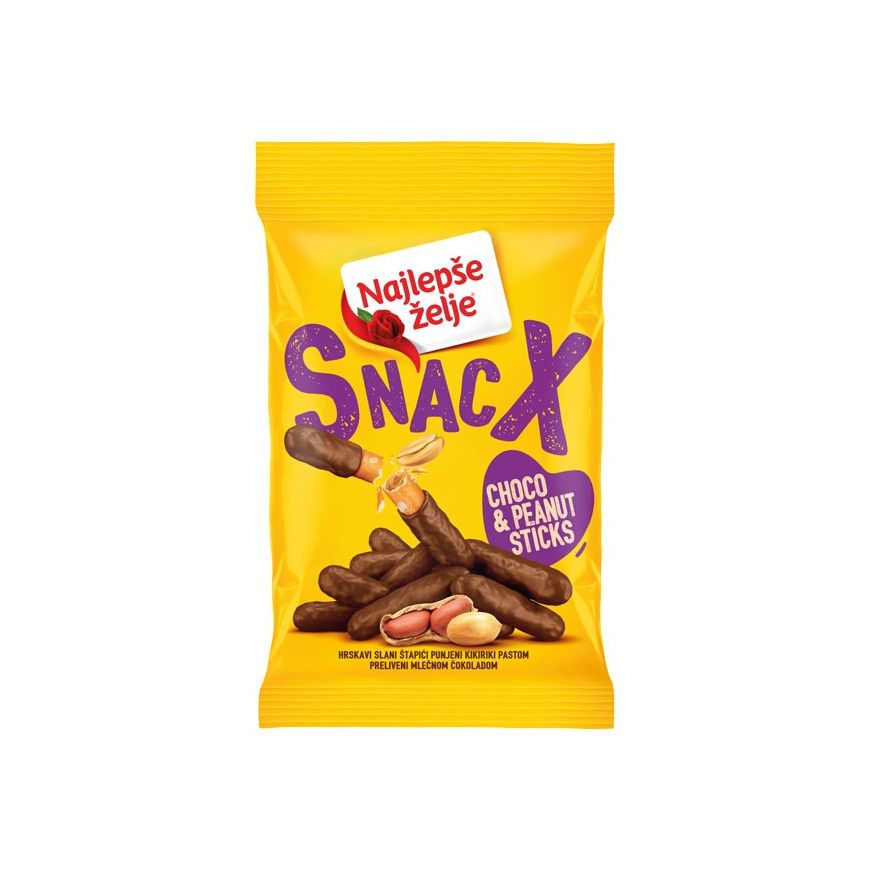 Najlepše želje SnacX kikiriki 80g
