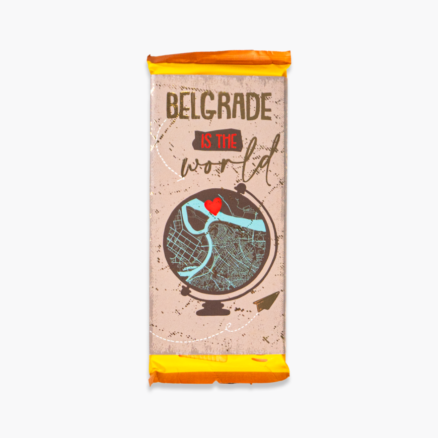 Omotnica za NŽ čokoladu "Beograd"