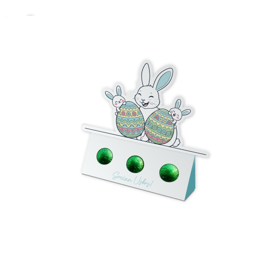 Mini BOX Uskršnji zeka nugat 35g